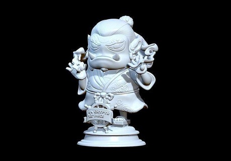 modello samurai obj santa claus figurina scultura arte figura uomo arredamento corpo sculture 3d print model - Mito3D