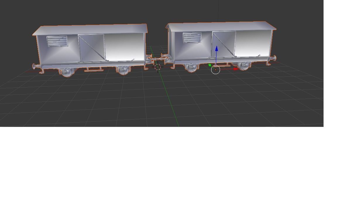 model tren yük vagonu kapalı hobi-diy kargo vagon closedcargo cargowagon minyatür ulaşım araç hobi diy diğer 3D print model - Mito3D