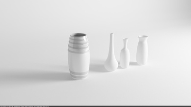 model vases house vase decor interior accessories living room decors objects 3d print model - Mito3D
