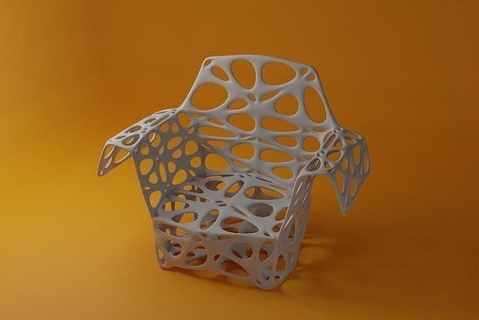 moderne chaise 3dprint meubles imprimable siège conception intérieur vivant chambre canapé sièges fauteuil abstrait table maison 3d print model - Mito3D