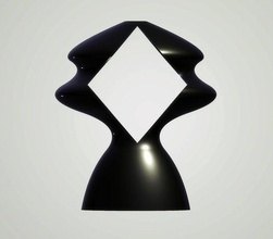 modern dual köpfe skulptur dekor haushaltswaren dekoration innere design geschenk vase vasen kunst haushalt haus zubehör halter unterstützung 3d print model - Mito3D