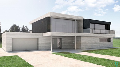 moderno casa by vv 3dmodel render visualizzazione architettura modello febbraio all'aperto residenziale edificio terrazza mobilia ottano concordo 3d print model - Mito3D
