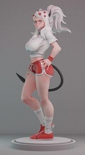 modeus academia menina mulher figura sexy corpo helltaker jogos brinquedos 3d print model - Mito3D