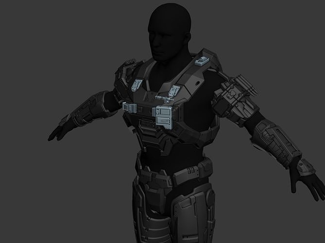 modular reach tactical patrol 3d print file fashion 3D print model - Mito3D