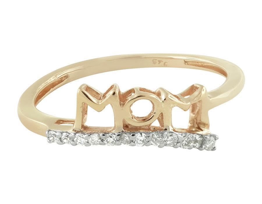 mãe anel 3d modelo jóia gema noivado Casamento jóias diamante prata joalheria engagem ouro moda esterlina branco brilhante safira beleza argolas brincos 3D print model - Mito3D