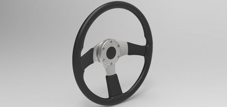 momo tuner pilotage roue 3d modèle voiture véhicule auto automobile radial route loisir diy cuir 3d print model - Mito3D