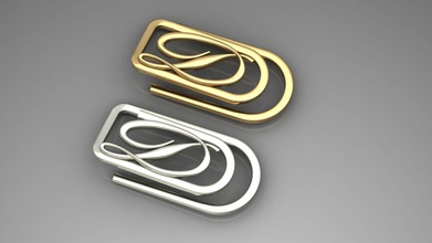 clip de dinero la joyería oro plata impresión 3dprint imprimible varios modelos otros 3d print model - Mito3D