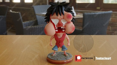monkey d luffy anime onepiece lofy file games toys 3d print model - Mito3D