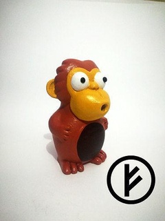 monkysmok mono fumerolle simpsons fumorale anime jouet art 3d print model - Mito3D