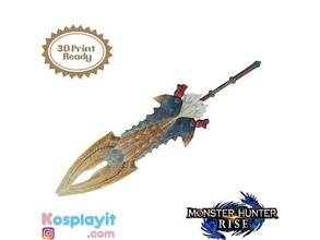 monster hunter usurpers storm 3d model monsterhunter games toys 3d print model - Mito3D