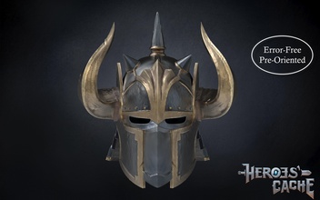 monster hunter world - damascas beta helmet helm armor armored protection armour mhw knight iceborne games toys game accessories 3d print model - Mito3D