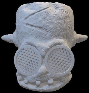 monstro Panela 3 stl 3d impressão modelo cerâmica argila arte brinquedo faiança natureza pequeno utensílios domésticos porcelana jarra criatura assustador casa decoração fêmea cabeça humano 3d print model - Mito3D