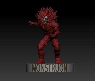 monstruon - monstar mon star silver hawks los halcones galacticos games toys 3d print model - Mito3D