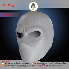 moon knight helmet 3d digital mr moonknight mcu marvel games toys 3d print model - Mito3D