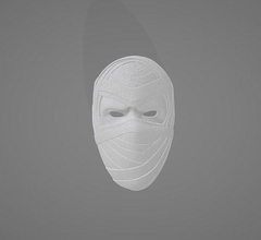 Luna Caballero casco 3d modelo máscara disney oscarr isacc réplica stl cosplay pasatiempo bricolaje diy 3d print model - Mito3D