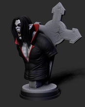 morbius esculpture 3d zbrush impressao arte design art sculptures 3d print model - Mito3D