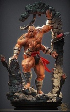 sterblich kombat Goro Mortal Kombat figura Diorama Video Juegos Spiele Spielzeuge 3d print model - Mito3D