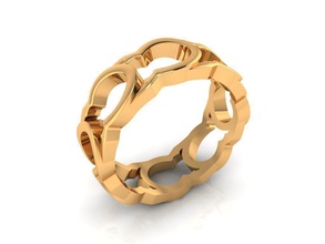 Moschee Muslim Ring Modell 3 Schmuck Diamant Steine Juwel brillant Platin Gold Silber cad Weiß Hochzeit Luxus Mode Ringe 3d print model - Mito3D