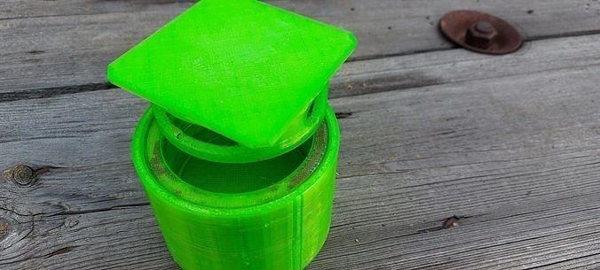 mosquito insecto hormiga trampa naturaleza verano brillante mojado matar plastico reciclaje casa aire libre 3d print model - Mito3D