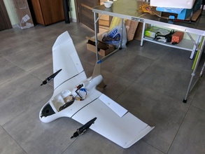 motor mount skywalker x5 vtol twin vectored fixwing airplane model hobby diy electronics 3d print model - Mito3D