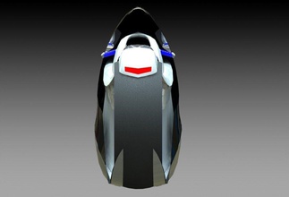 moto futurista motocicleta ruedas bicicleta superbike bicicleta deporte trono arte 3d print model - Mito3D