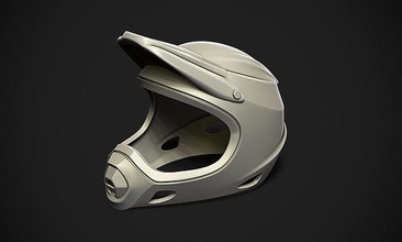 motorcross helmet motocross motor bike cycle racing head printable jewelry hobby diy automotive 3d print model - Mito3D