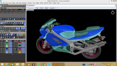 motocicleta on computadora pantalla ilustración negocio tecnología rueda aislado escritorio viaje rápido diseño blanco equipo científico presentación química publicidad juegos juguetes 3d print model - Mito3D