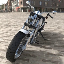 motociclo 3d modello bicicletta proiettile moto gadget Giochi giocattoli gioco Accessori 3d print model - Mito3D