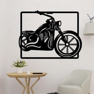 motociclo arte casa arredamento moto indiano informatica ruote colpa modellazione parete 2d decorazione pannello 3d print model - Mito3D