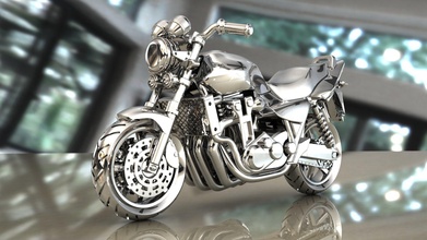 motosiklet kolye motor döngü yarış bisiklet harley davidson matris gergedan zbrush araç takı 3d print model - Mito3D