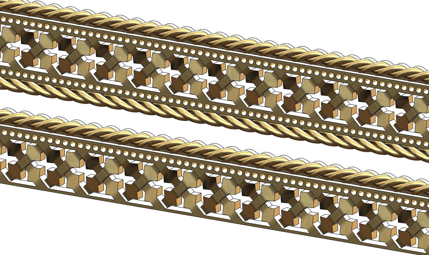 moucharabieh pulseiras argolas joalheria anel ouro pulseira jóias jóia prata diamante imprimível vintag moda beleza pingente colar brilhante árabe 3D print model - Mito3D