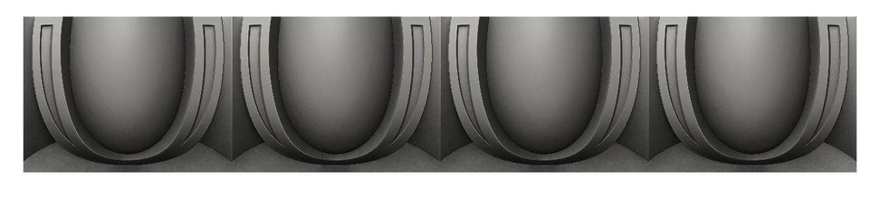 pervazlar kalıplama başkentler kornişler mimari dekor dekorasyon Cornce süs cartouche Fronton elementler duvar iç detaylar akantus yapraklar heykeller 011 Sanat 3d print model - Mito3D