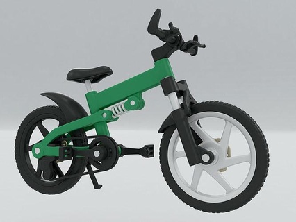 montanha bicicleta molas faça brinquedos gametoys feito mão â deficiência 3dprinting montado presente resina imprimível 3dprint móvel passatempo 3d print model - Mito3D