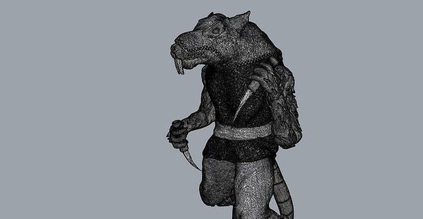 mouse rat assassin animal characters game printable sculpture decorative goblin mage mesh electronic science fantasy character games toys hobby diy mechanical parts 3d print model - Mito3D