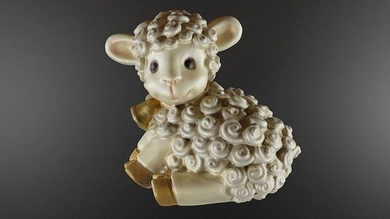 mouton escargot coquillage animal ferme animaux art sculptures 3d print model - Mito3D