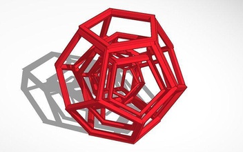 moving structure geometry mathematics dodecahedron fashion challenge fun games toys 3d print model - Mito3D