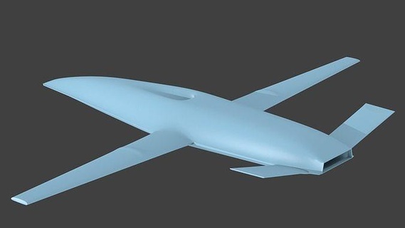 mq 25 uçak askeri uçuş jet hobi kendin yap 3d print model - Mito3D