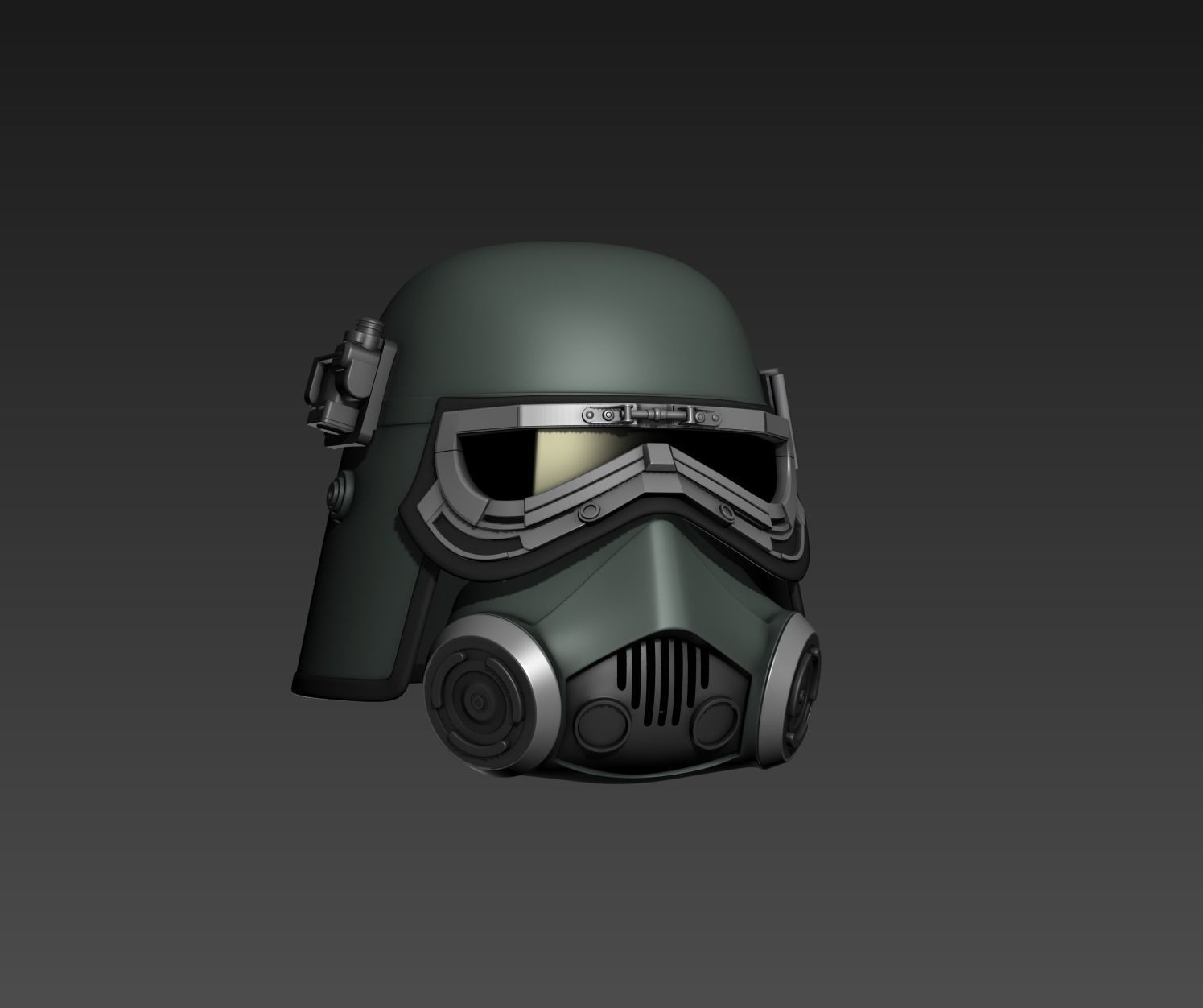 mud trooper cosplay helmet star wars imperial print games toys 3D print model - Mito3D