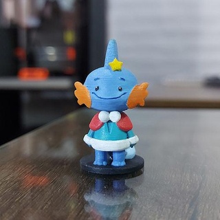 mudkip Natale Pokemon taiced navidad arte sculture 3d print model - Mito3D