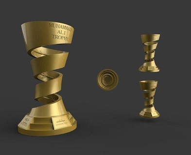 muhhamad ali trophy box boxing cup award competition prize winner boxer win muhhamadali usyk alexanderusyk house accessories 3d print model - Mito3D