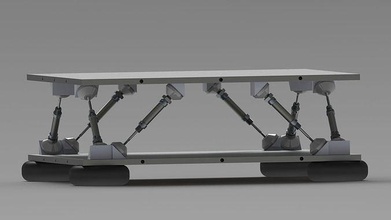 multi axial agitador tabela vibração Engenharia Projeto Ciência 3d print model - Mito3D