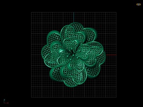 multi floor flower electro-fusion fashion ring gold prinable jewel jewelery jewellery engagement beauty art solitare ready apperal work turky turkish italy italian jewelry rings 3d print model - Mito3D