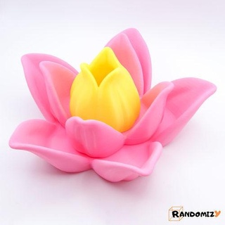 multifunctional lotus flower jewelry coaster bowl decoration elegant lamp led holder functional print place printinplace support gift mothersday randomizy 3dprinting 3dprint home house decor 3d print model - Mito3D