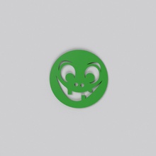 ferramenta multifuncional de 30 montanha-russa bebidas sinal televisão rótulo o padrão logotipo 3d imprimir design a forma sorrir helloween ilustração arte deco divertido sinais logotipos 3d print model - Mito3D