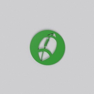 işlevli araç 77 bardak altlığı içecekler işaret düz etiket Desen logo 3d Yazdır tasarım top Futbol Ragbi ikon sembol görüntü Sanat işaretler logolar 3d print model - Mito3D
