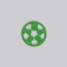 79 çok fonksiyonlu bir araç coaster içecekler işaret düz etiket desen logo 3d baskı tasarım top sanat futbol resim sembol deco işaretler logoları işaretleri logolar 3d print model - Mito3D
