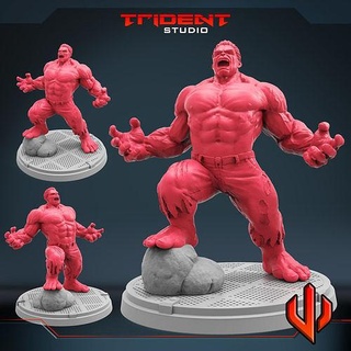 muscle rage art toys miniatures sculpture tabletop games board 3d print model - Mito3D