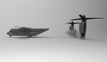 mv 22 osprey attack game character building fantasy video village missile defense ballistic rocket force defence turret uav lowpoly pbr poly cartoon nature architecture games toys 3d print model - Mito3D