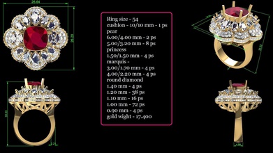is my collezione mithun supporto eyad ripon paziente gioielleria anelli 3d print model - Mito3D