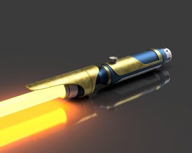 mygeeto dlc jedi caído ordem sabre luz 3d impressão laser espada sith estrela guerras passatempo faça 3d print model - Mito3D